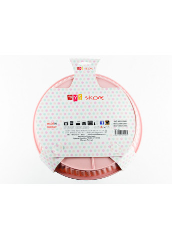 Форма силиконовая для выпечки пиццы, 28х28х3.5см розовая (MYS-41205) MysSilicone (216708591)