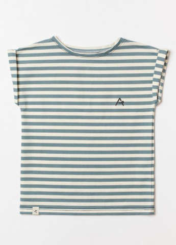 Комбинированная летняя футболка Alba