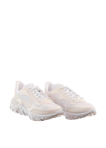 Кроссовки DQ5188-100 Nike REACT R3VISION белые демисезоны (311692655)