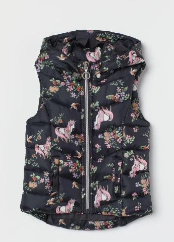 Жилет,чорний в візерунки, H&M (254866706)