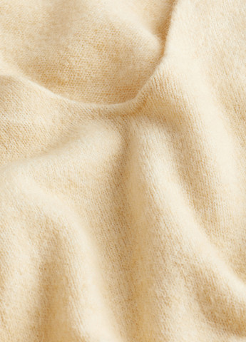 Светло-желтый зимний пуловер пуловер H&M