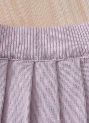 Ліловий демісезонний костюм (кофта, спідниця) спідничний SHEIN