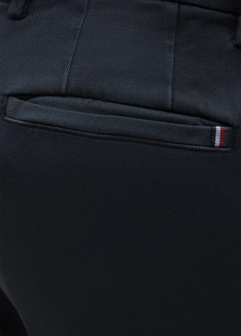 Синие кэжуал демисезонные зауженные брюки Tommy Hilfiger