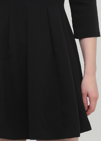 Черное кэжуал платье клеш Only однотонное