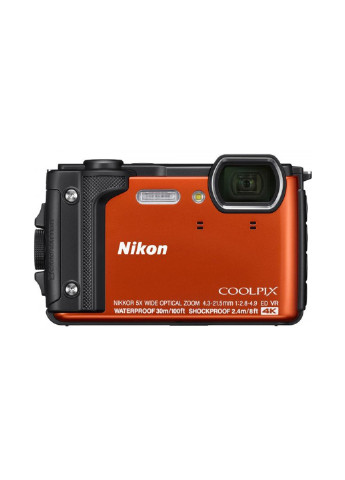 Компактная фотокамера Nikon coolpix w300 orange (132999718)