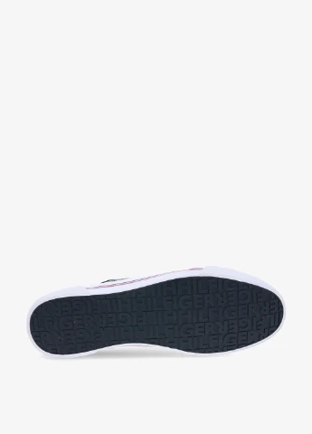 Чорні кеди Tommy Hilfiger CORE CORPORATE VULC LEATHER