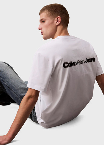 Біла футболка Calvin Klein Jeans