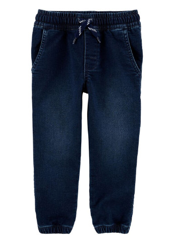 Синие демисезонные джоггеры джинсы Carter's