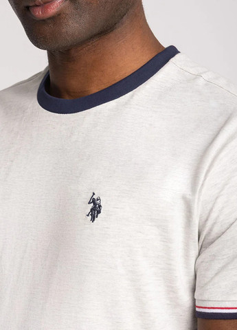 Світло-сіра футболка U.S. Polo Assn.