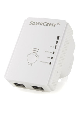 Ретранслятор Wi-Fi SWV 300 B2 3 в 1 Silver Crest (135784318)