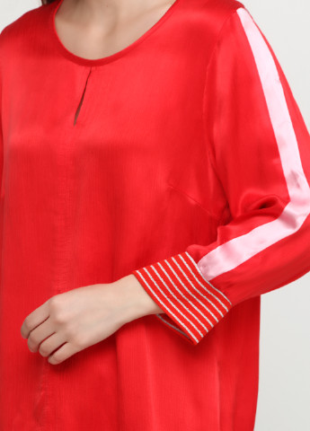 Червона демісезонна блуза Front