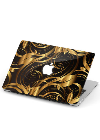 Чехол пластиковый для Apple MacBook Air 11 A1465/A1370 Золотые вензеля (Golden monograms) (6349-2316) MobiPrint (218987650)