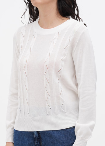 Білий демісезонний светр джемпер NOA noa