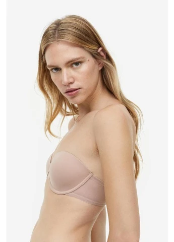 Комбинированный балконет бюстгалтер (2 шт.) H&M с косточками полиамид, трикотаж, эластан