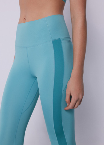 Мятные демисезонные леггинсы Dash&Stars