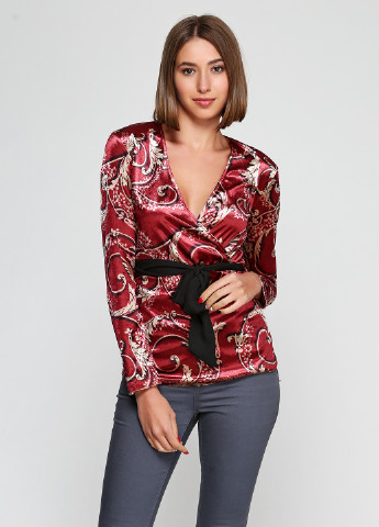 Комбинированная демисезонная блуза Rinascimento