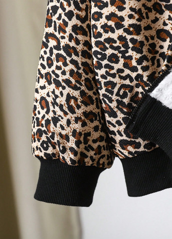 Комбинированная демисезонная куртка SHEIN