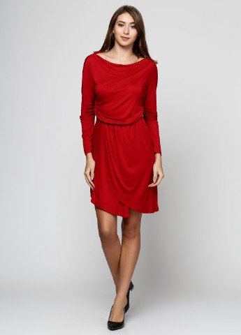 Красное кэжуал платье Mivite