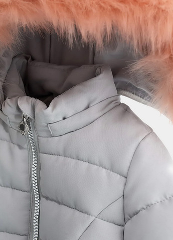 Светло-серая зимняя куртка Original Marines