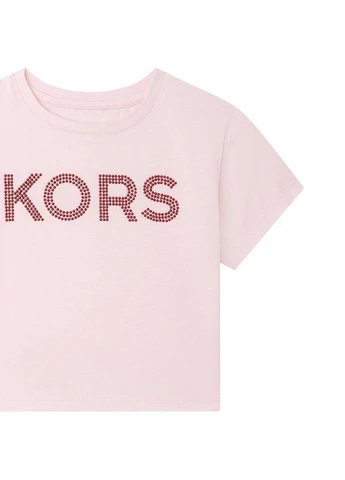 Розовая демисезонная футболка Michael Kors