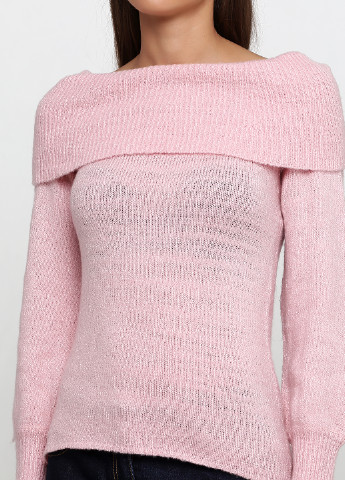 Розовый демисезонный свитер джемпер Alya by Francesca`s