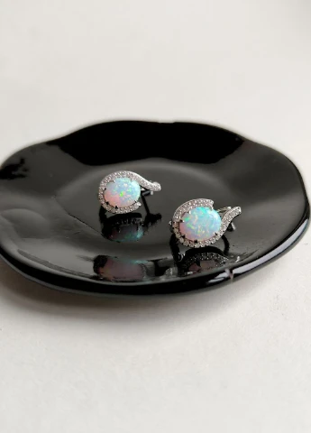 Сережки Silver Flame (317284928)