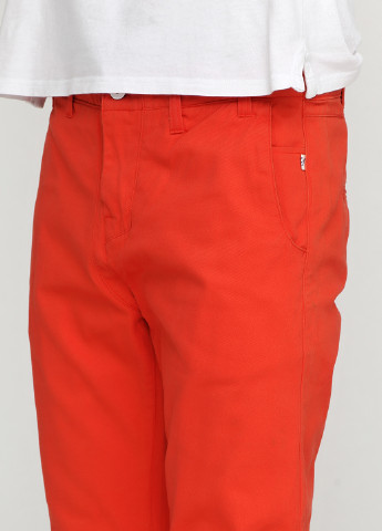 Оранжевые кэжуал демисезонные брюки Win Win