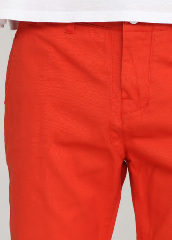 Оранжевые кэжуал демисезонные брюки Win Win