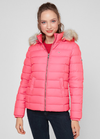 Рожева зимня куртка Tommy Hilfiger