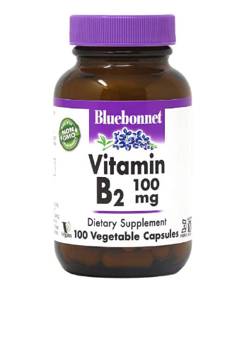 Витамин B2 100 мг (100 капс.) Bluebonnet Nutrition (251206128)