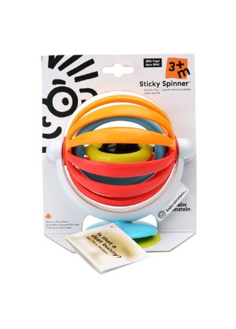 Развивающая игрушка Baby Einstein на присоске Sticky Spinner (11522) No Brand (254069744)