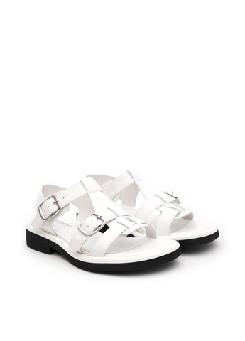Белые босоножки Blizzarini с ремешком