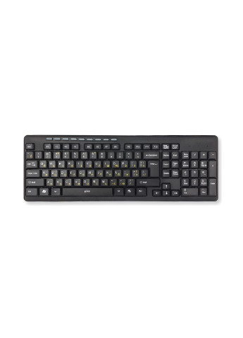 Клавіатура бездротова KB-108X (чорна) Piko kb-108x (черная) (130510408)