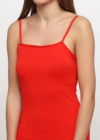 Красное кэжуал платье платье-майка New Look однотонное