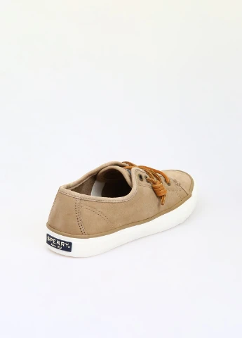Бежевые кеды Sperry