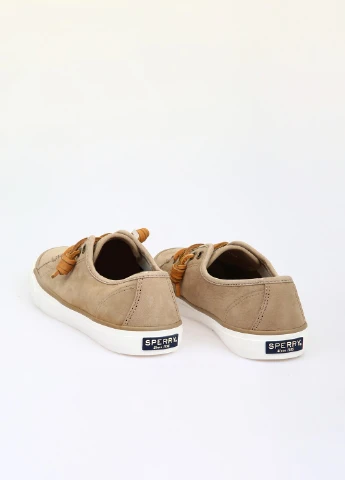Бежевые кеды Sperry