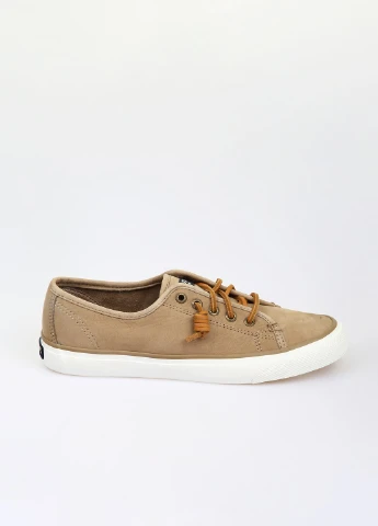 Бежевые кеды Sperry