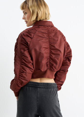 Коричневая демисезонная куртка C&A