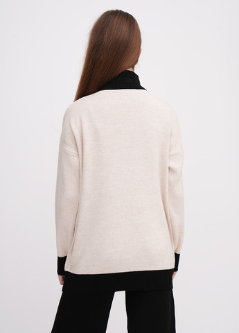 Бежевый демисезонный свитер EQUILIBRI