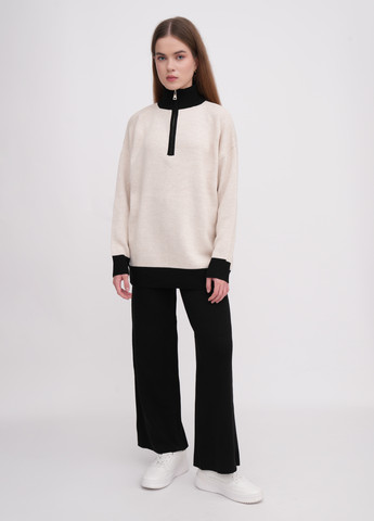 Бежевый демисезонный свитер EQUILIBRI