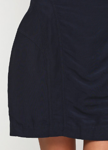 Темно-синяя кэжуал однотонная юбка Acne колокол