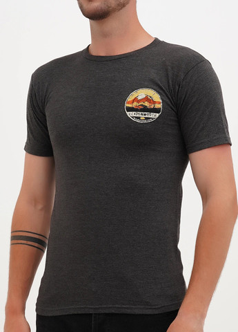 Графитовая футболка Blue 84