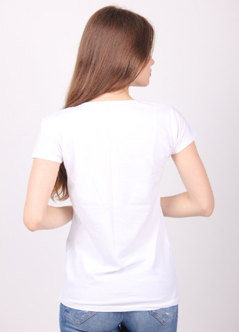 Біла літня футболка Poncik