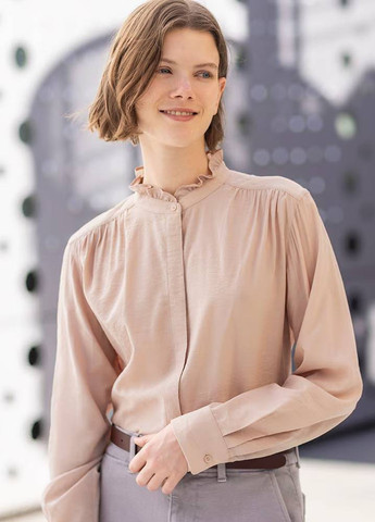 Розовая блузка Uniqlo