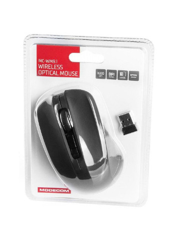 Мишка MC-M9.1 Wireless Black (M-MC-0WM9.1-100) Modecom (252632315)