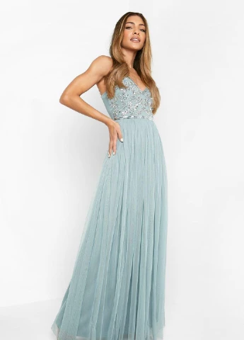 Зелена сукня Boohoo