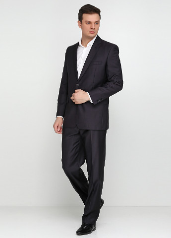Грифельно-сірий демісезонний костюм (піджак, брюки) брючний Bagozza