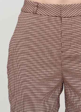 Светло-коричневые кэжуал демисезонные зауженные брюки Vero Moda