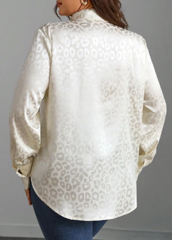 Кремова блуза SHEIN