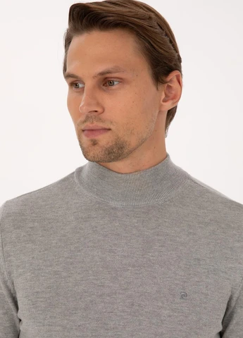 Світло-сірий демісезонний джемпер джемпер Pierre Cardin